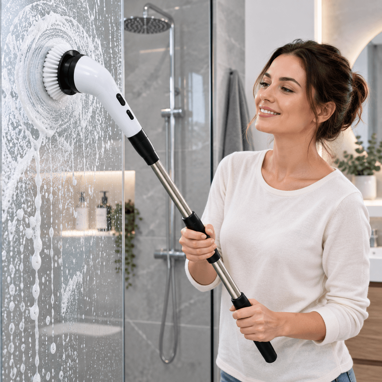 Cleano™ – Wielofunkcyjna Elektryczna Szczotka Czyszcząca 9w1